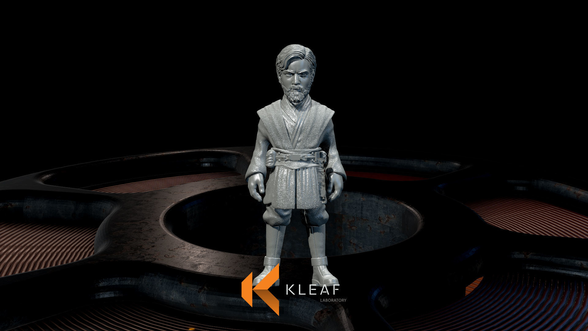 Obi Wan Kenobi 3D print model_2