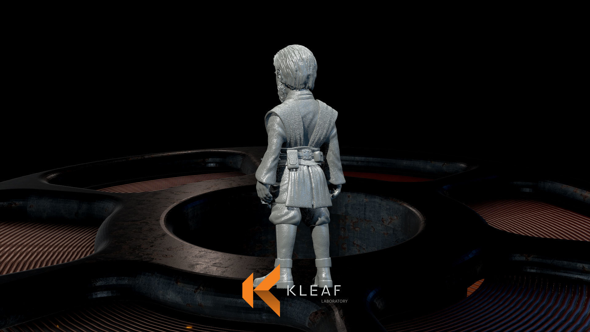 Obi Wan Kenobi 3D print model_9