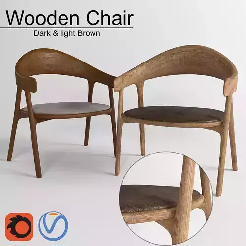 Wooden chair