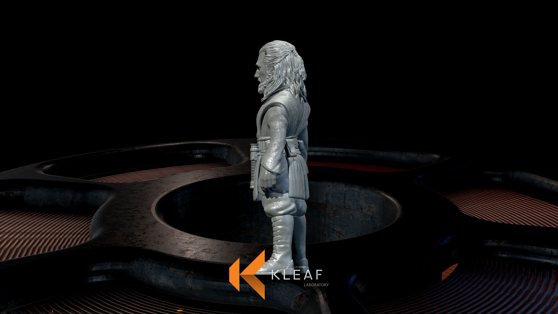 Qui-Gon Jinn 3D print model_7