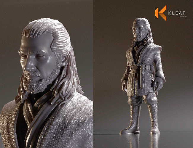 Qui-Gon Jinn 3D print model