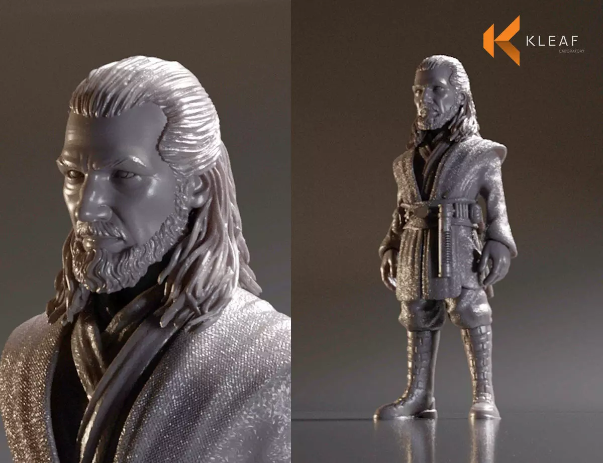 Qui-Gon Jinn 3D print model_0