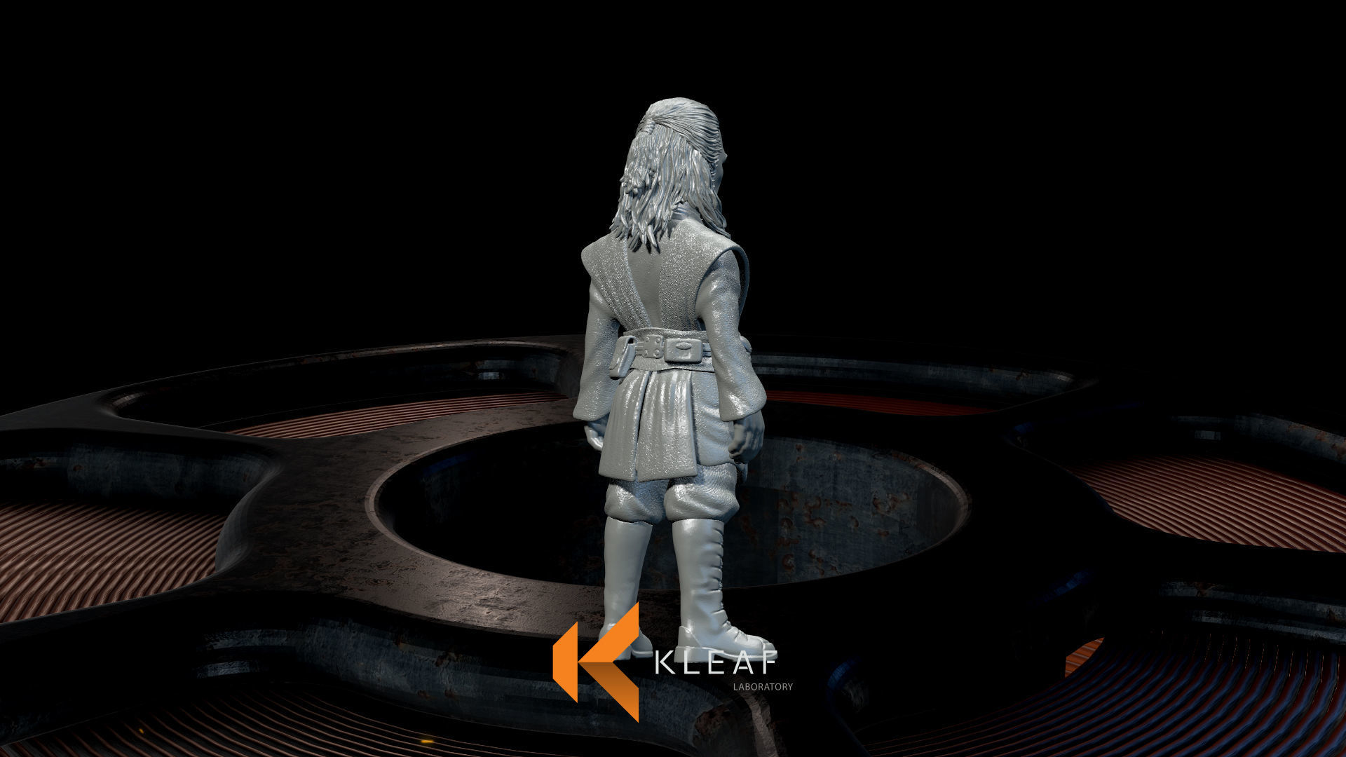 Qui-Gon Jinn 3D print model_9