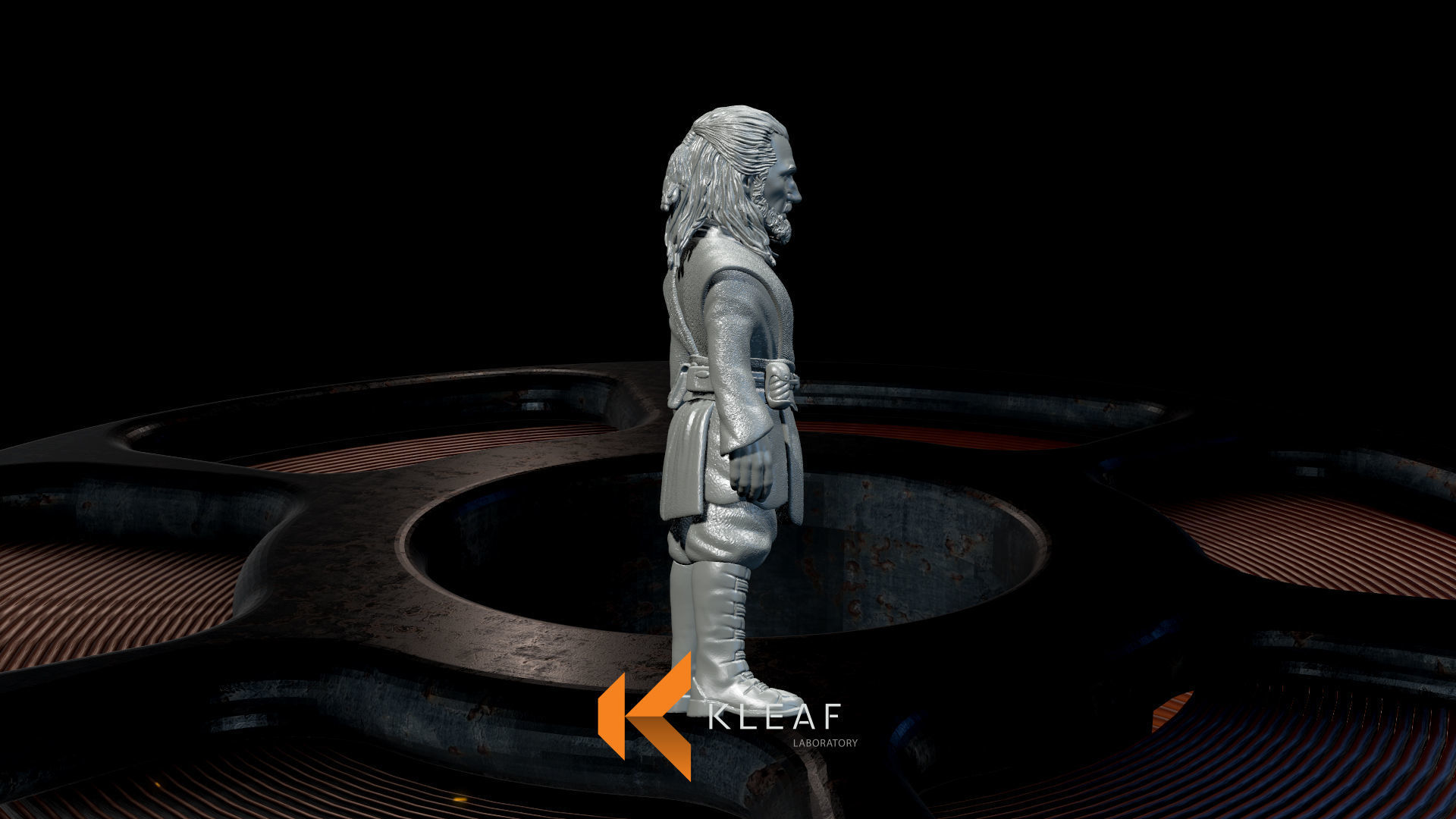 Qui-Gon Jinn 3D print model_10