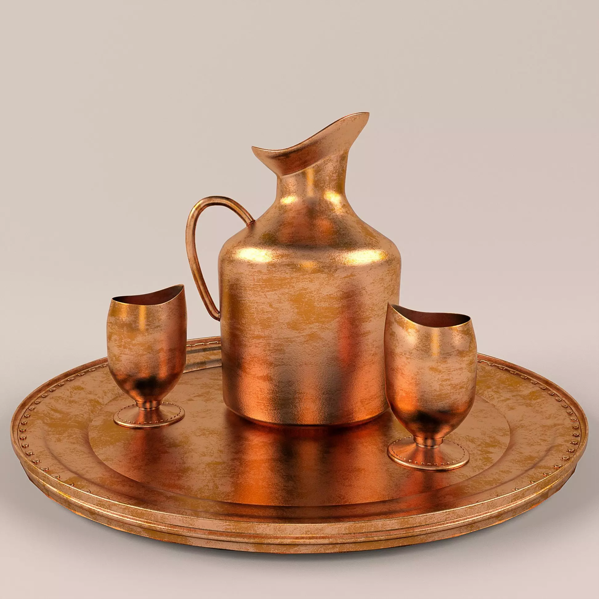 cooper pitcher Free 3D model_0