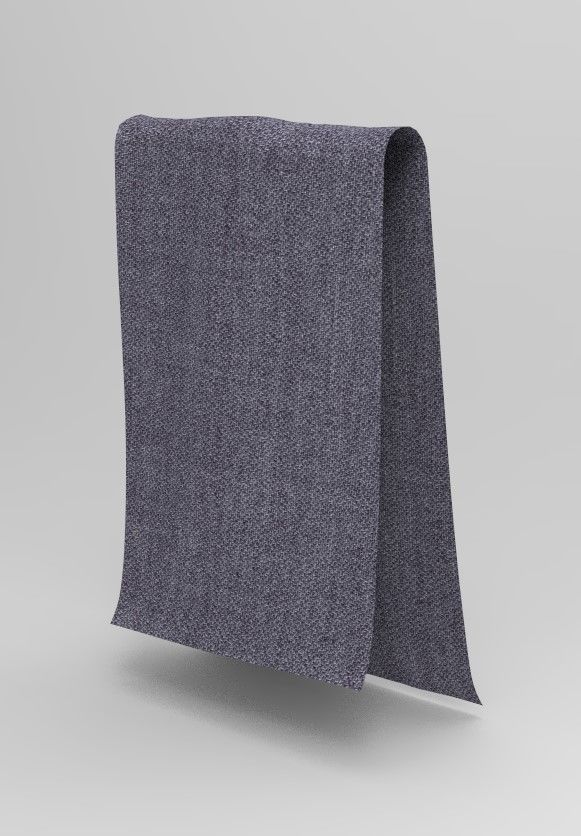 Cloth Low-poly 3D model_1