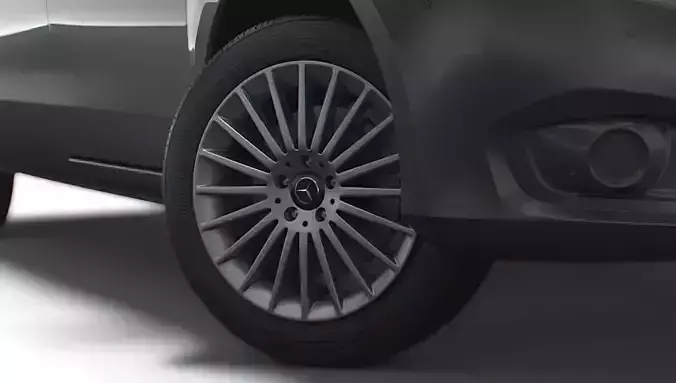 Mercedes-AMG G 63 Night Packet 2018 wheel 3D model