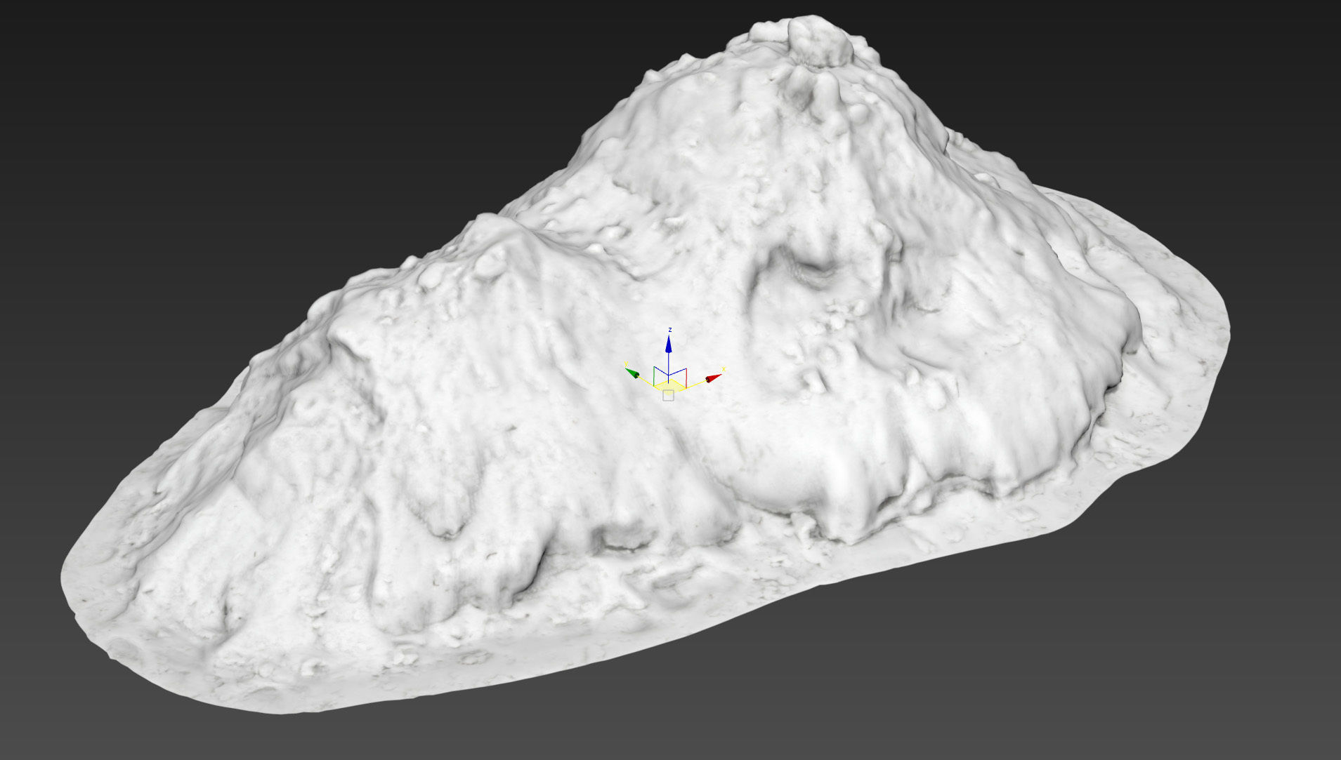 Double snowdrift 150cm 3D model_11