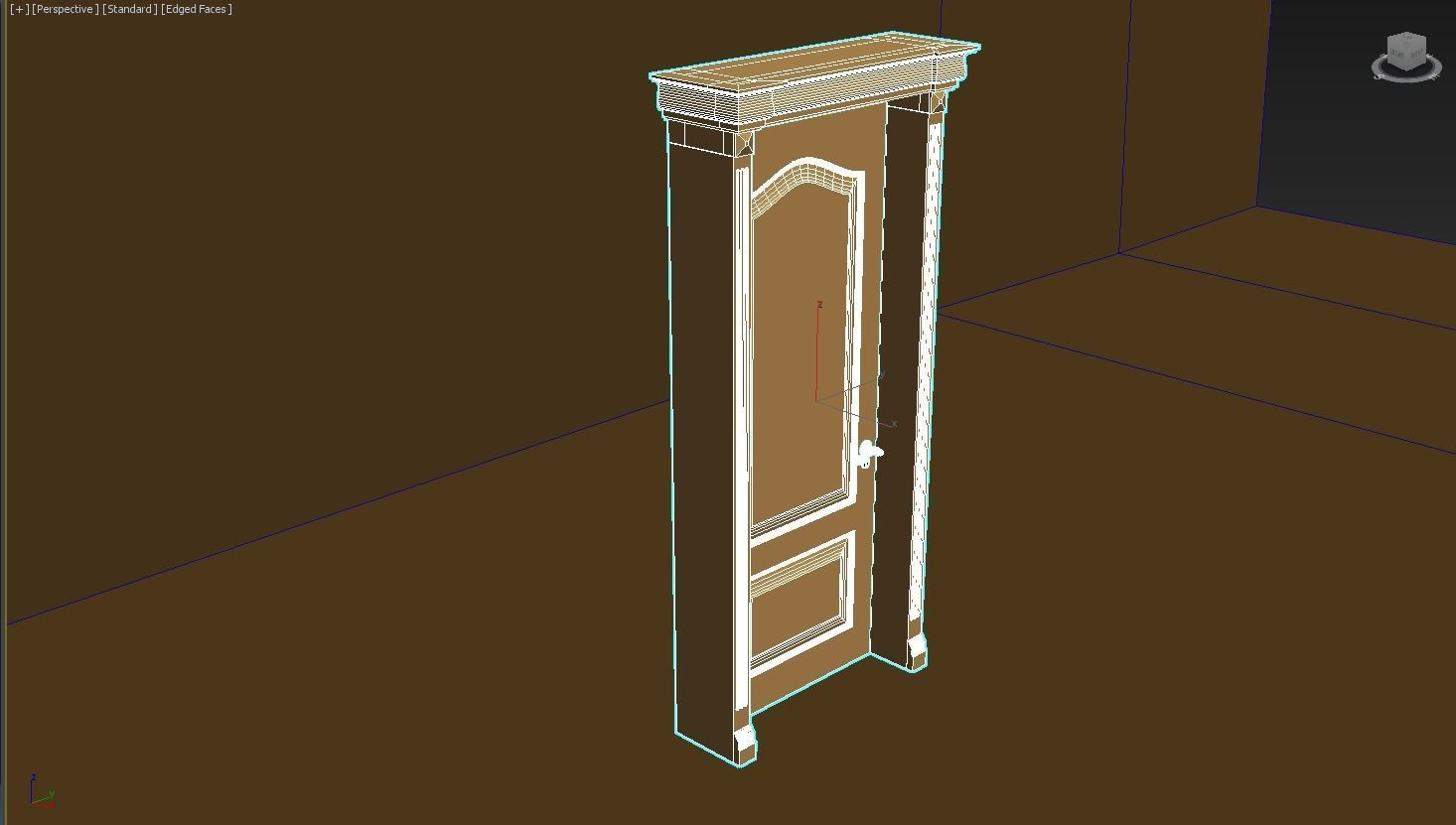 Door for houses or everything 3D print model_4