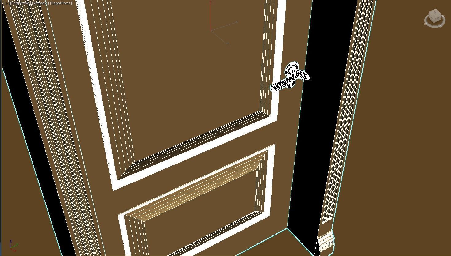 Door for houses or everything 3D print model_3