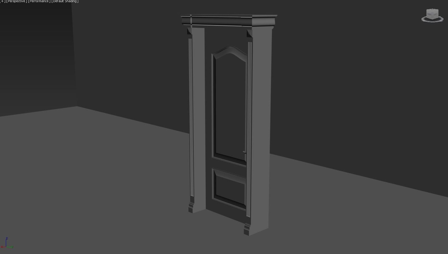 Door for houses or everything 3D print model_9