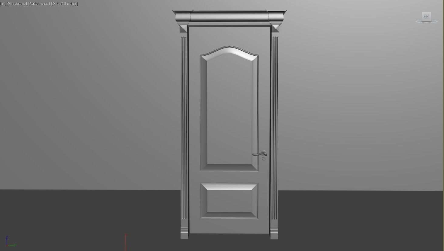 Door for houses or everything 3D print model_1