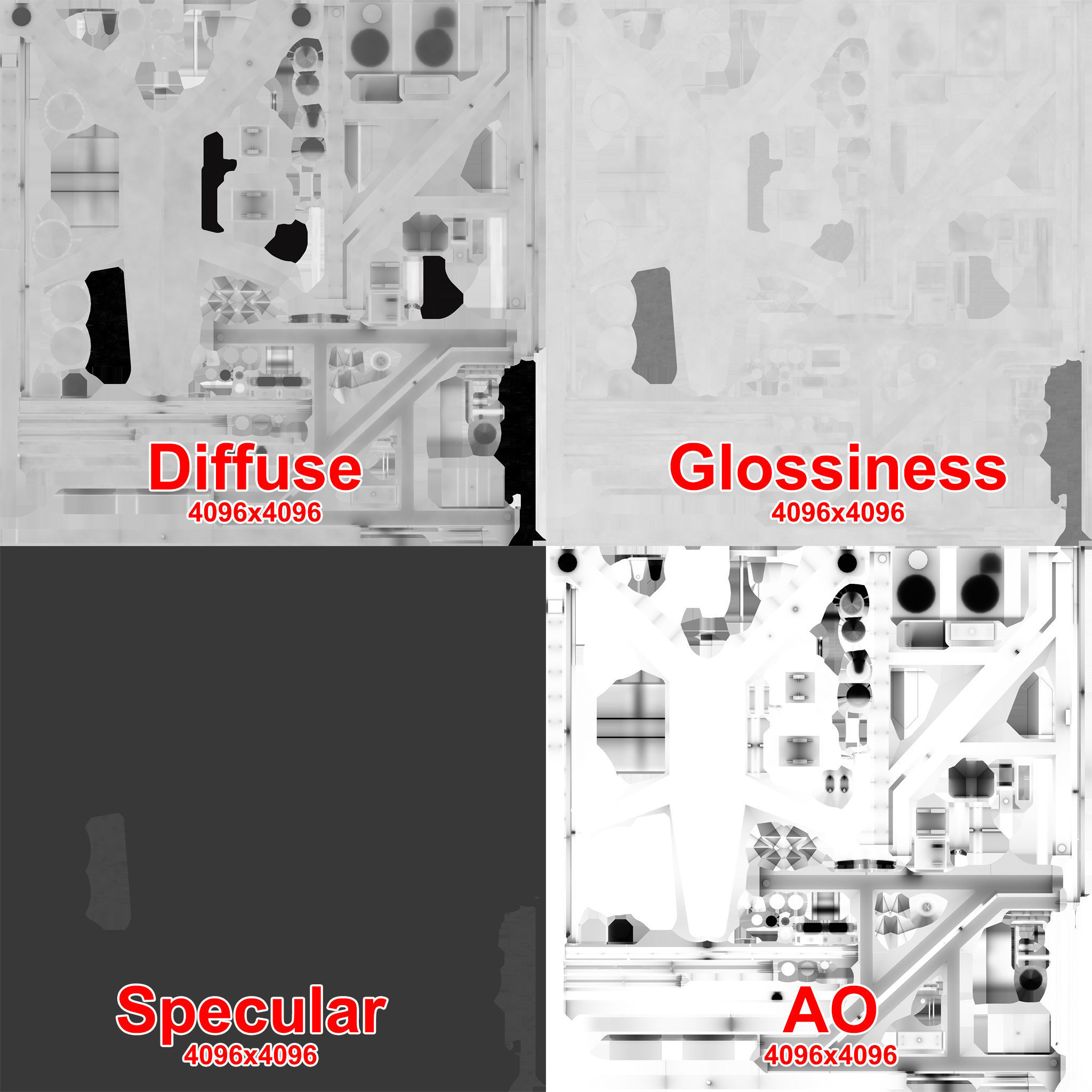 Ship Davit With Rescue Boat Low-poly 3D model_28