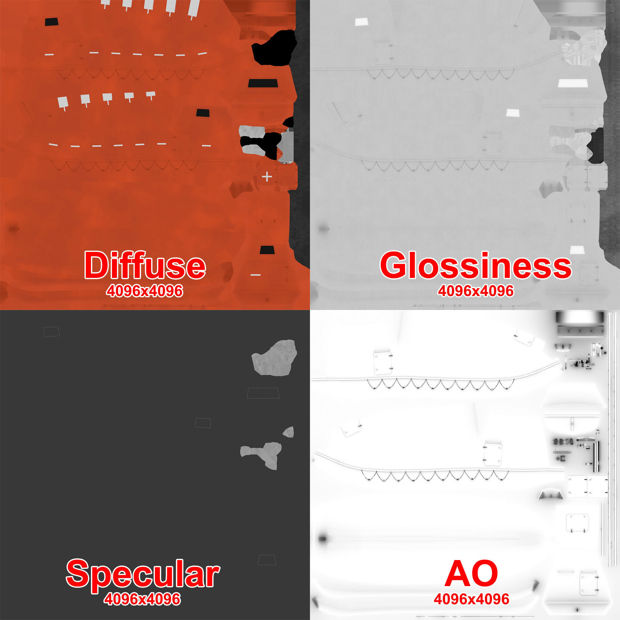 Ship Davit With Rescue Boat Low-poly 3D model_26