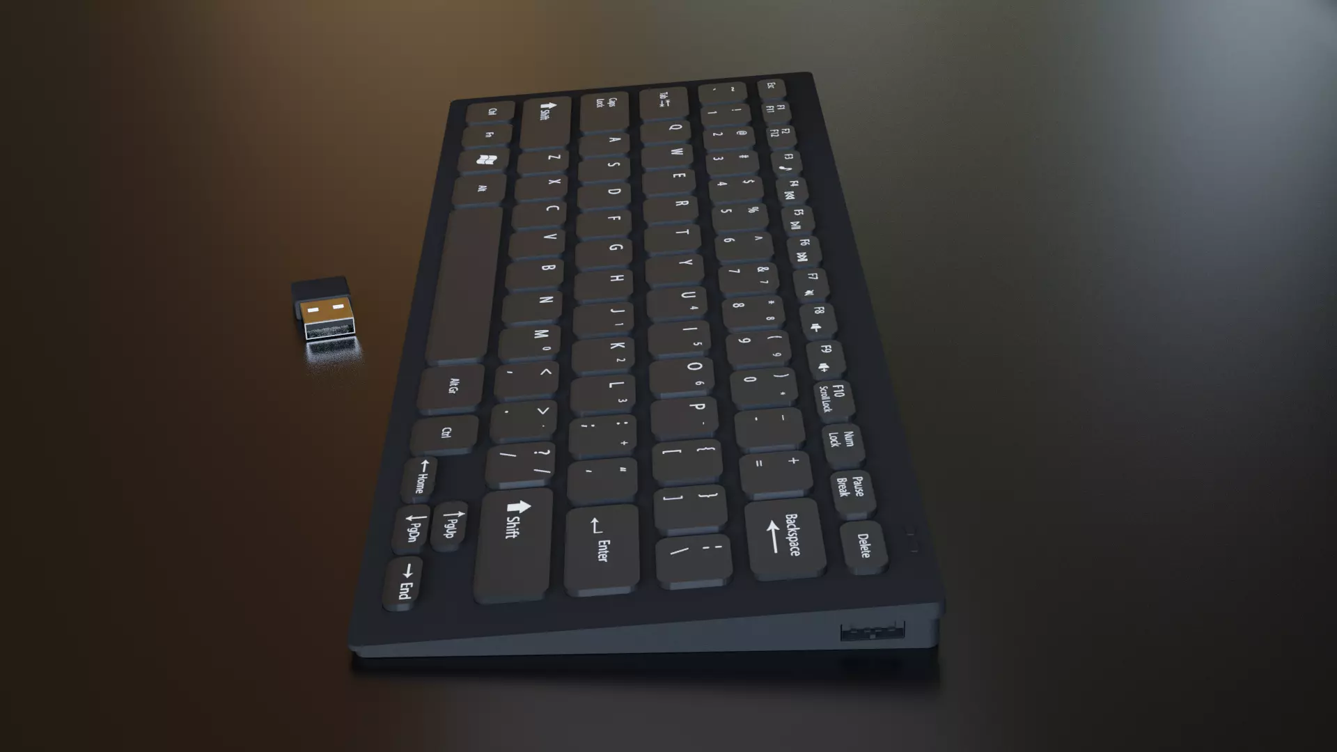Keyboard 3D model_0