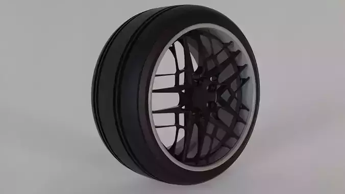 tire und rims cocnept tuning part 3D model