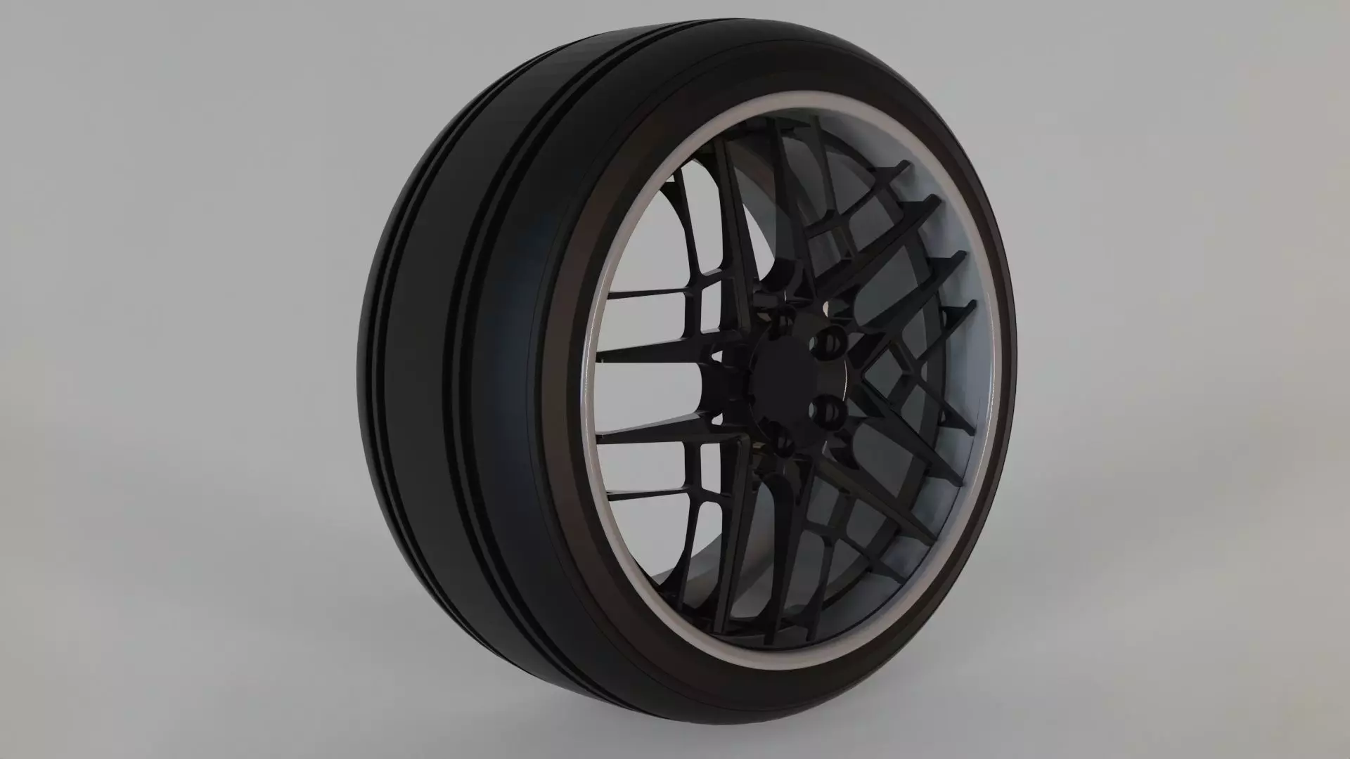 tire und rims cocnept tuning part 3D model_0
