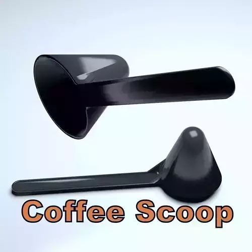 Coffee scoop 3D print model