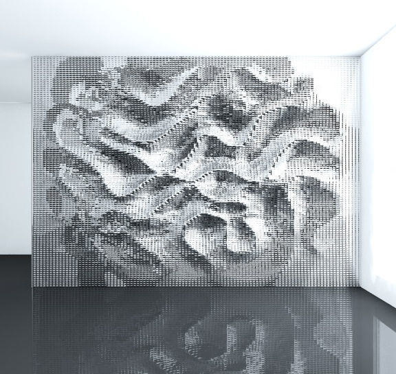 Wall Panel 3D model_8