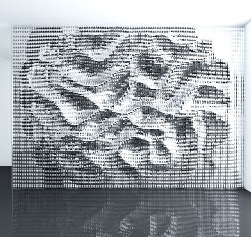 Wall Panel 3D model_3