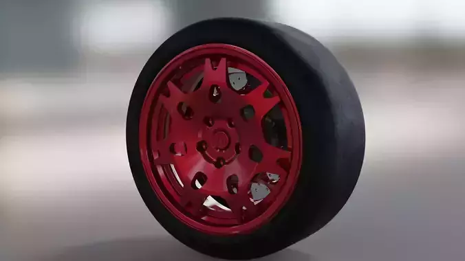 rims und wheel tire part auto tuning  3D model