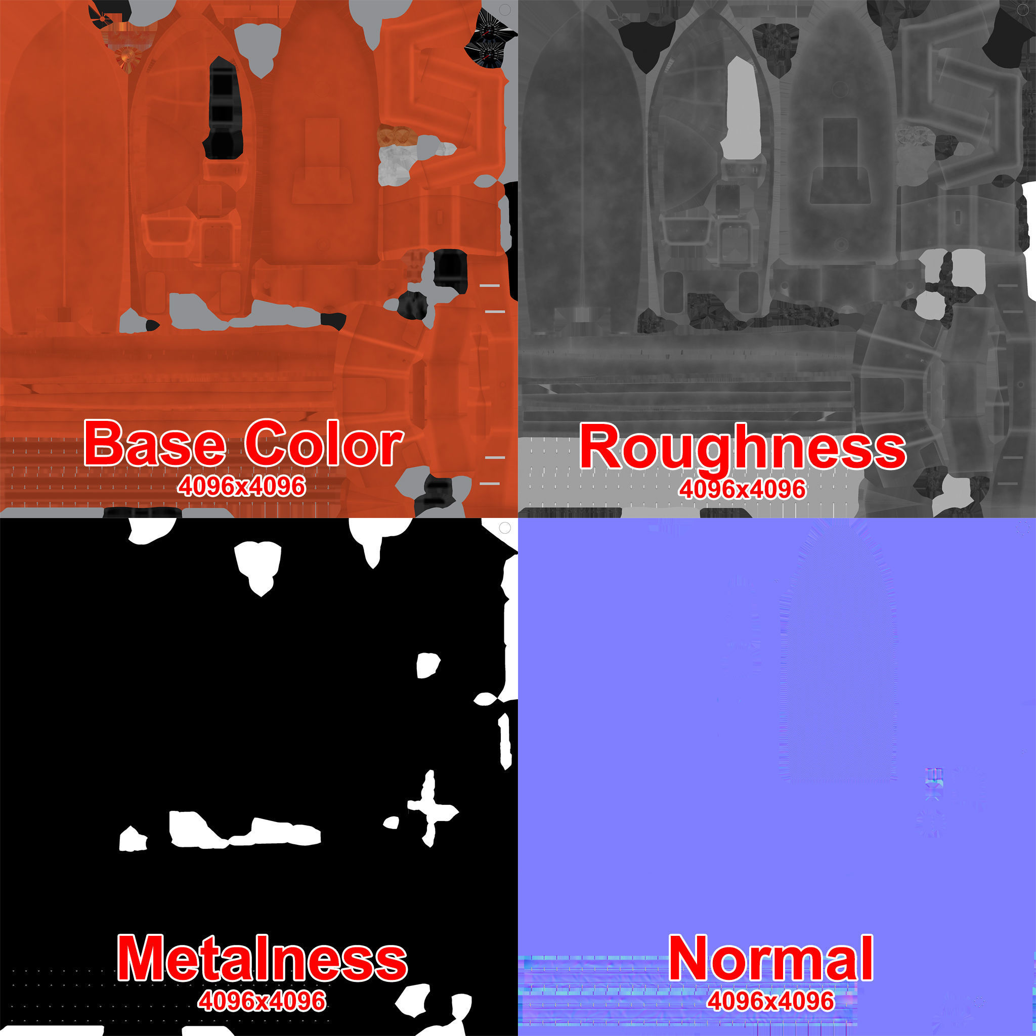 Ship Davit With Motorboat 2 Low-poly 3D model_25