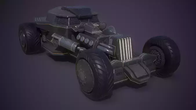 Steampunk-Auto Militar 365 Mercedes-Benz