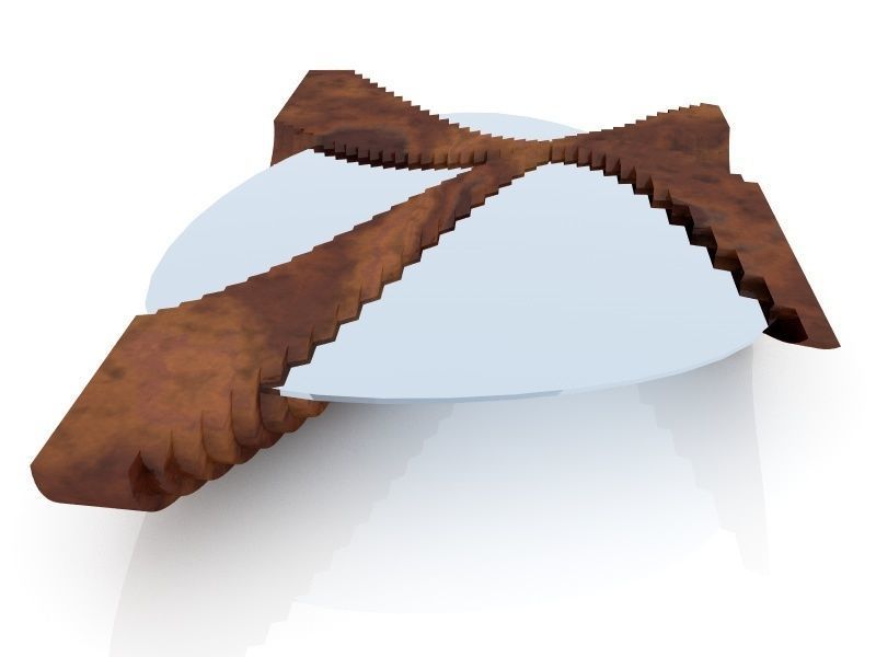 Modern Table 3D model_1