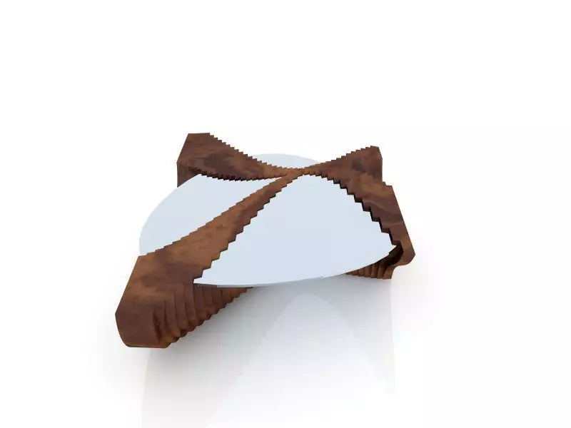 Modern Table 3D model_0