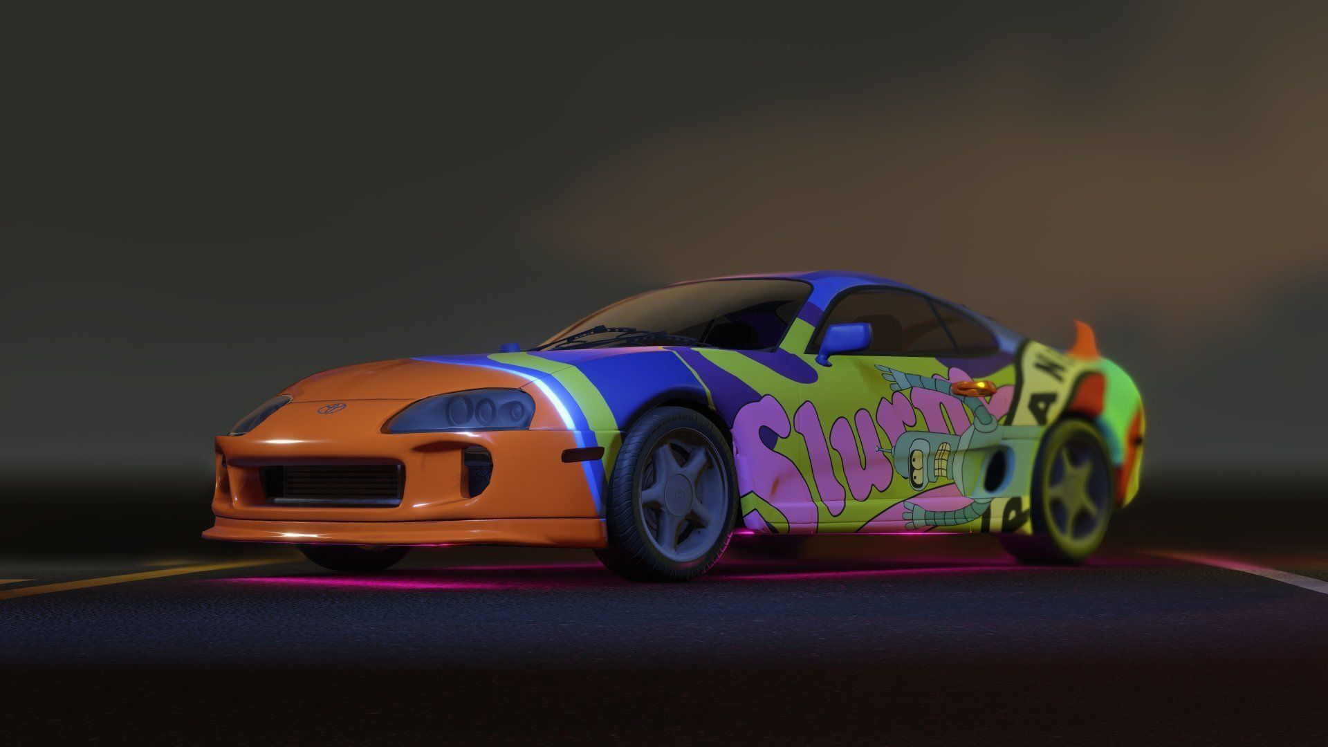 Supra Low-poly 3D model_9