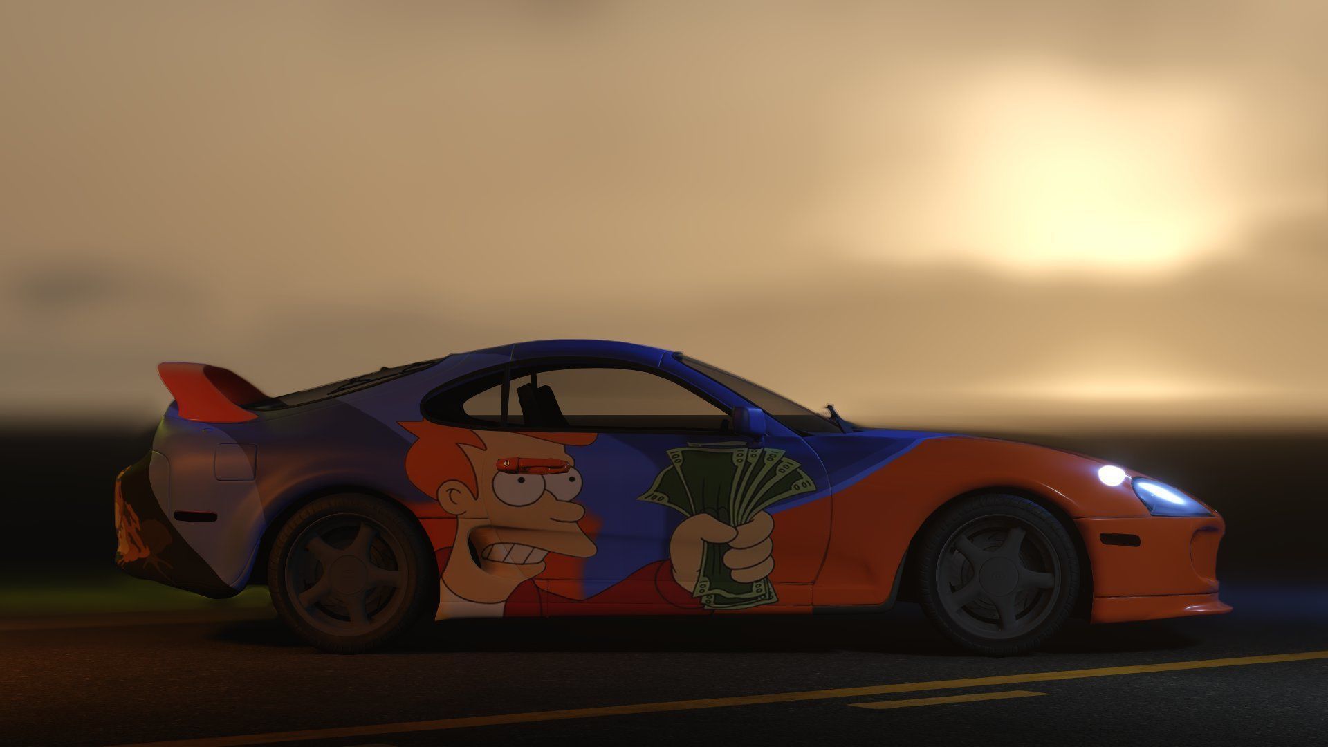 Supra Low-poly 3D model_1