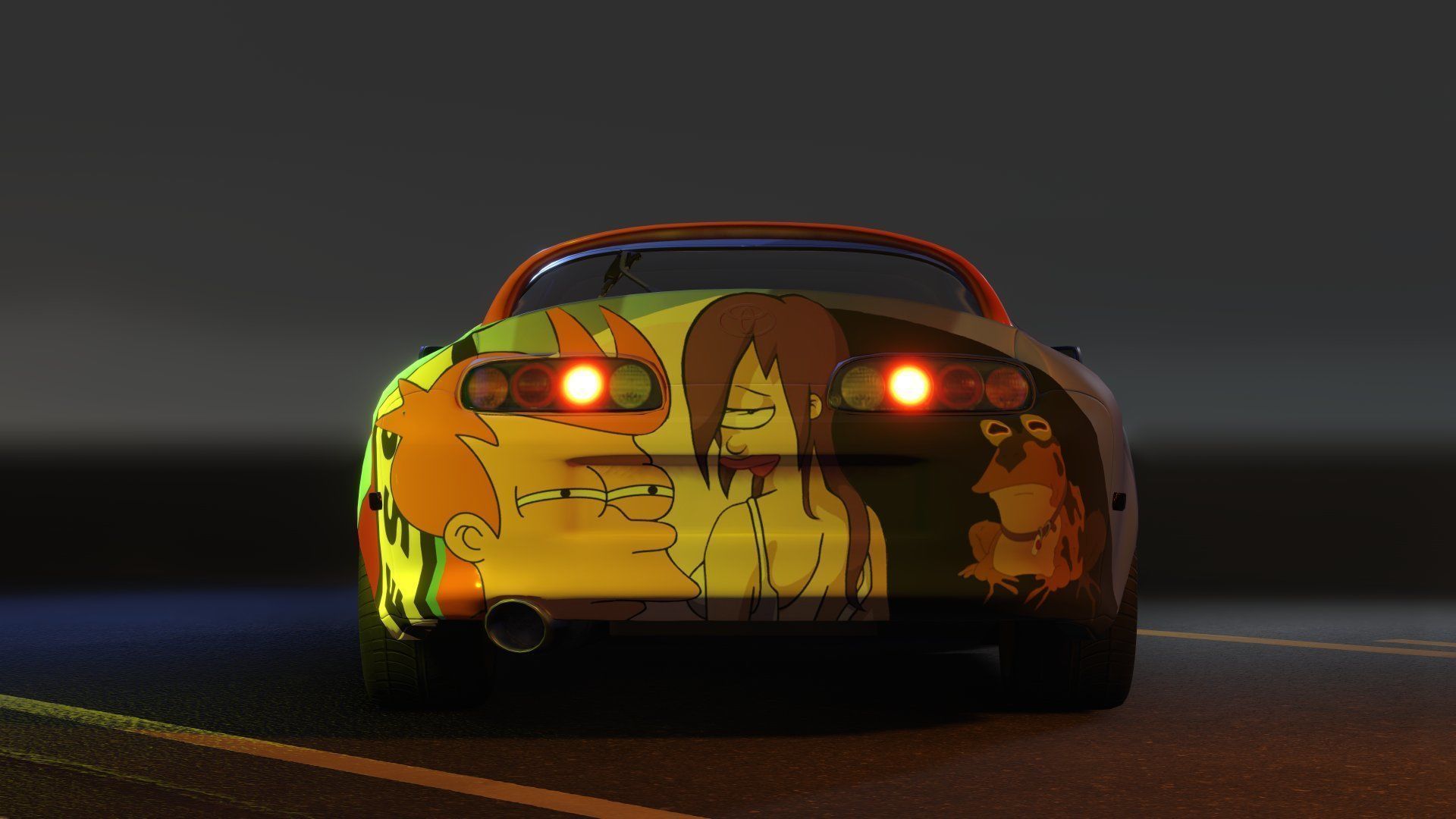 Supra Low-poly 3D model_3