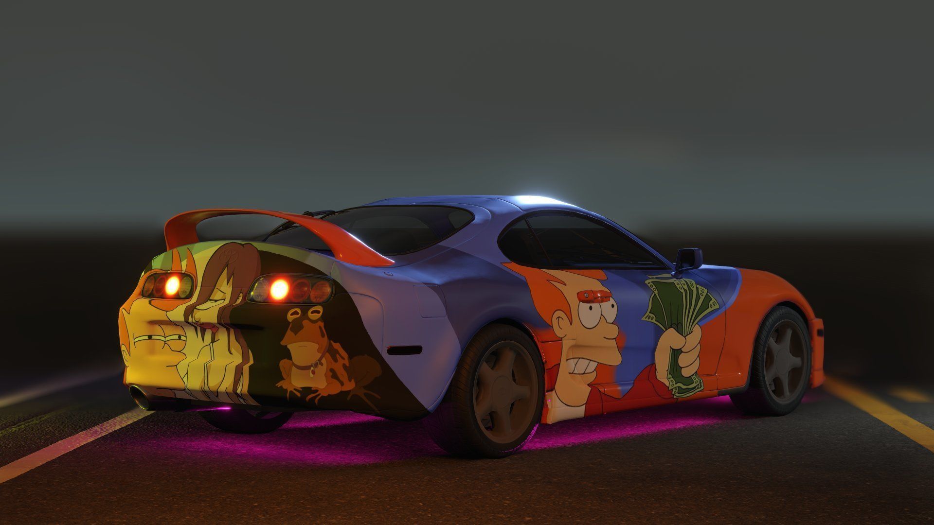 Supra Low-poly 3D model_7