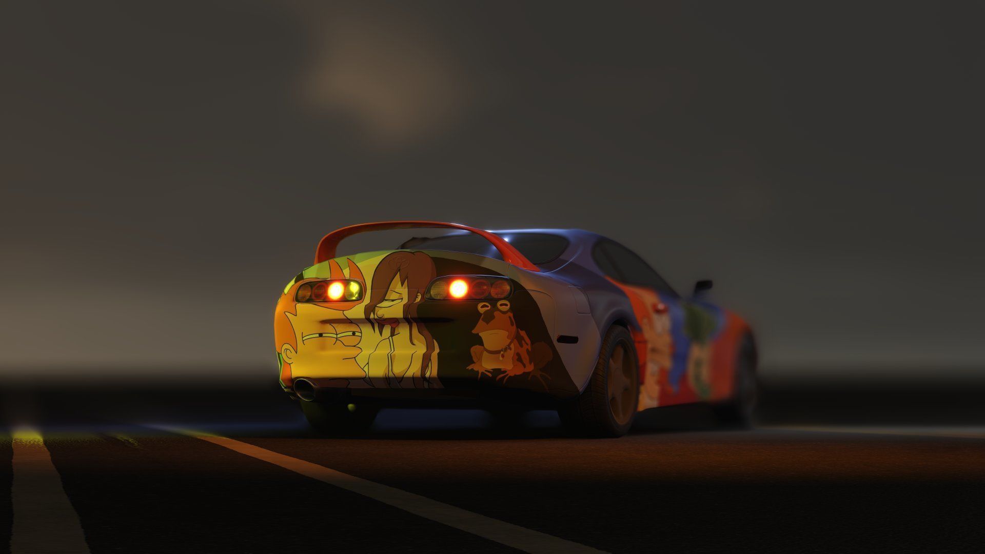 Supra Low-poly 3D model_2