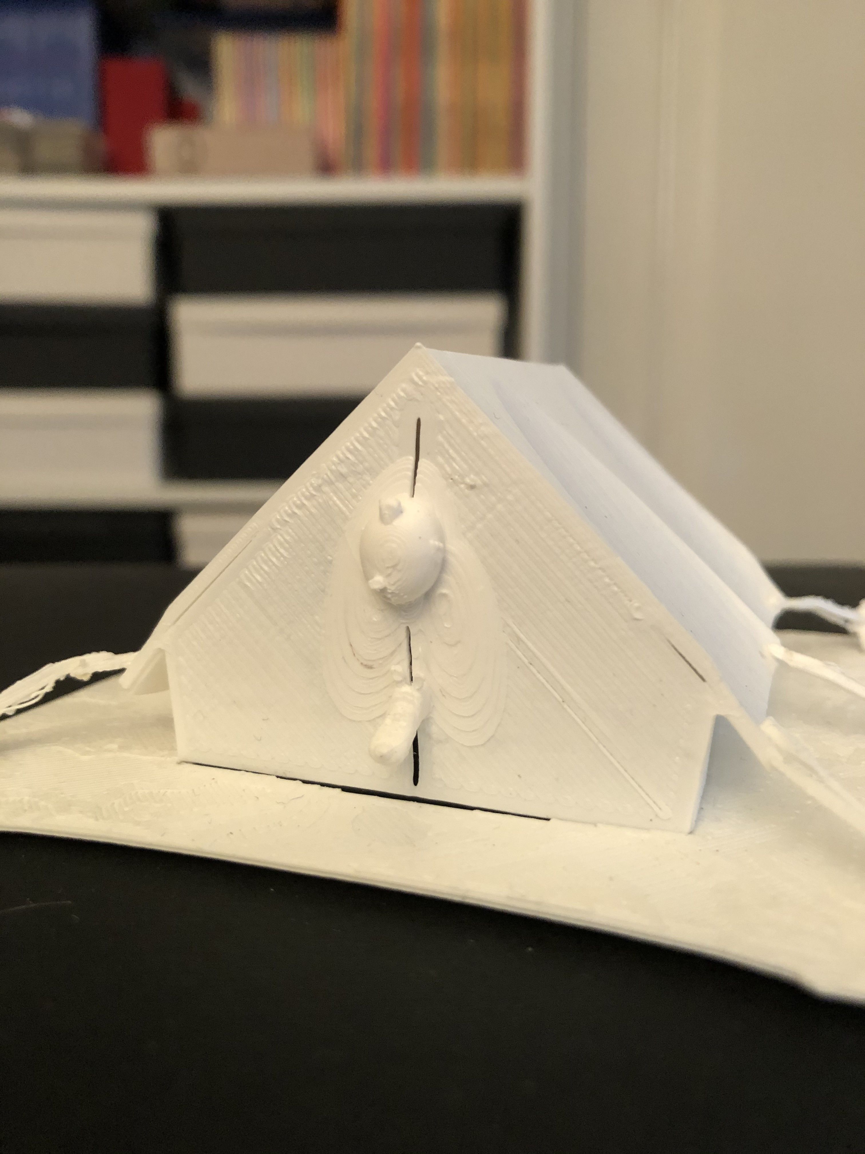 Tintin and Snowy in the tent 3D print model_1
