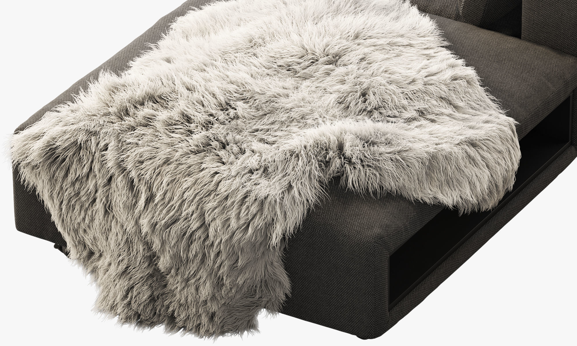 BoConcept Hampton corner sofa with storage 3D model_10