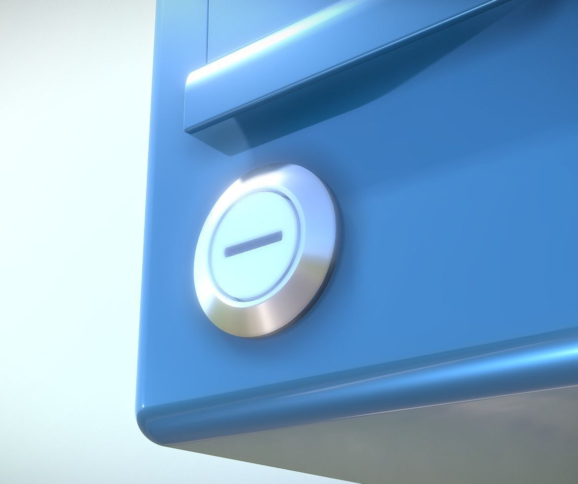 Modular Mailboxes Wip-1 3D model_4
