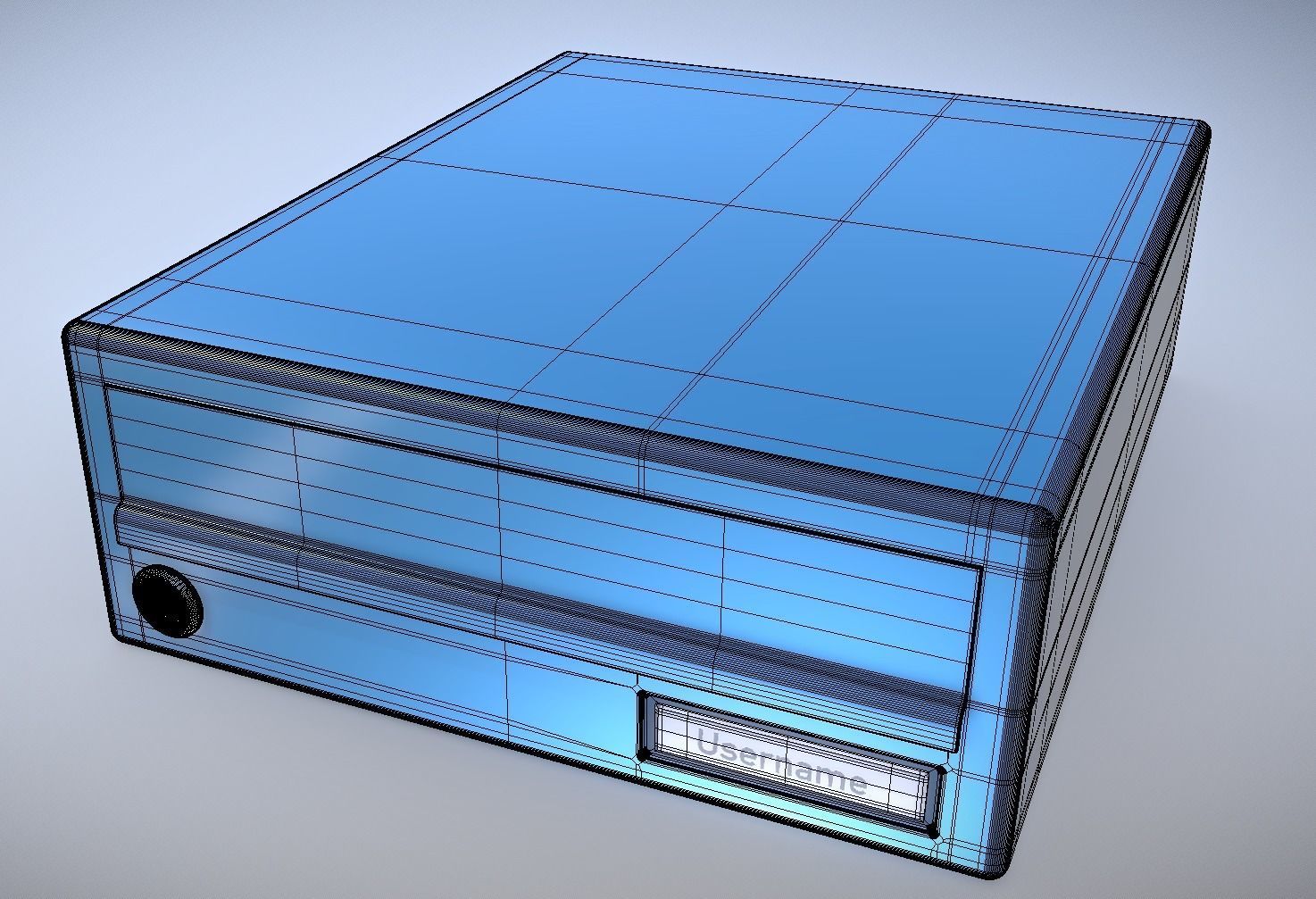 Modular Mailboxes Wip-1 3D model_1