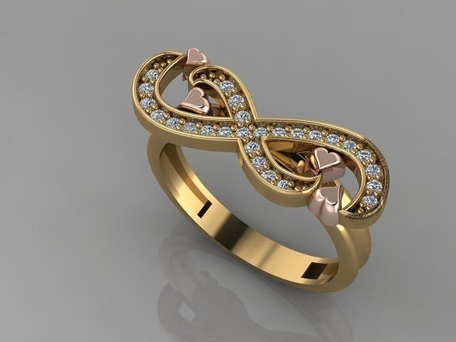 lovley ring 3D print model