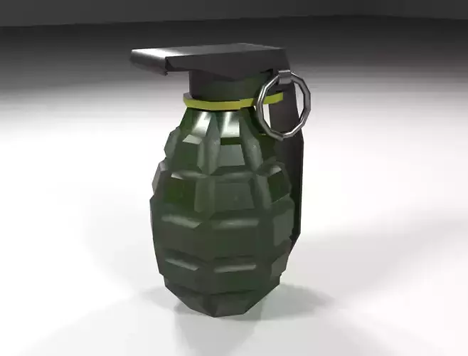 Green steel grenade MK-II