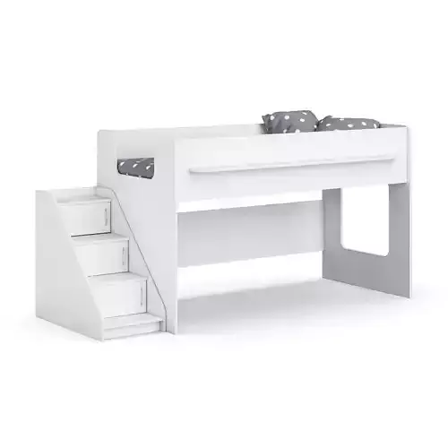 Legenda K23 with LY02 white childrens modular bed