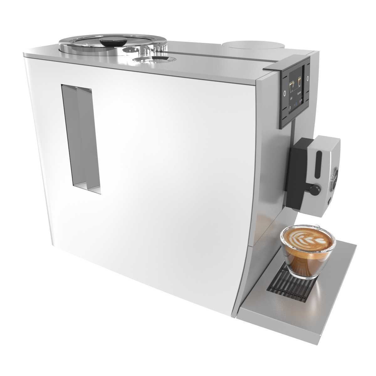 Jura ena 8 coffee machine 3D model_3