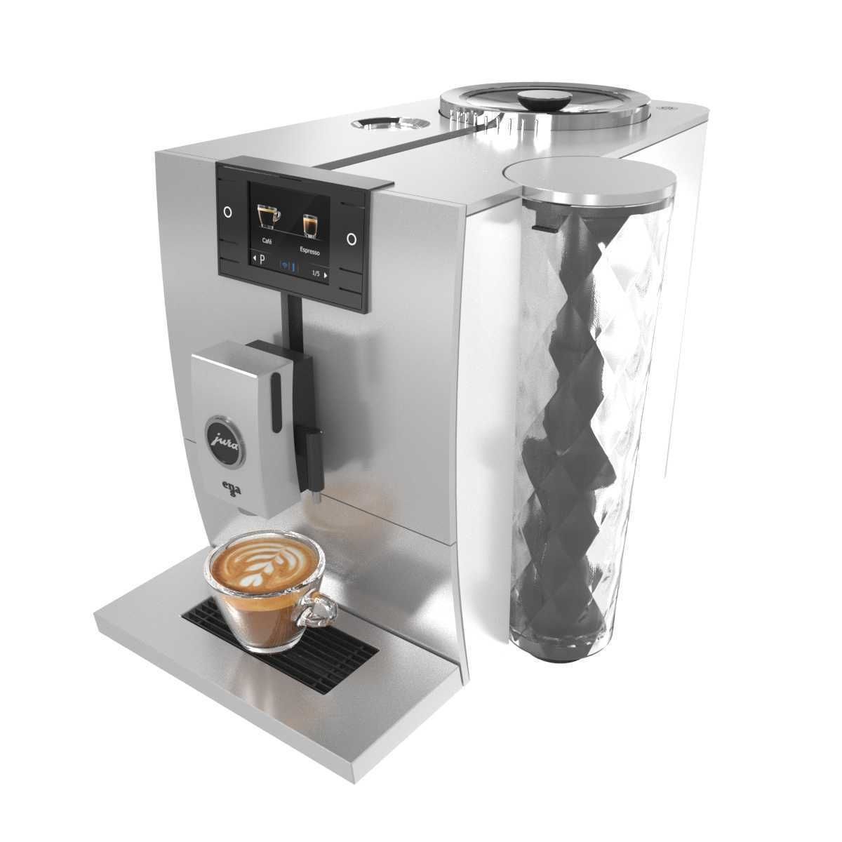 Jura ena 8 coffee machine 3D model_2