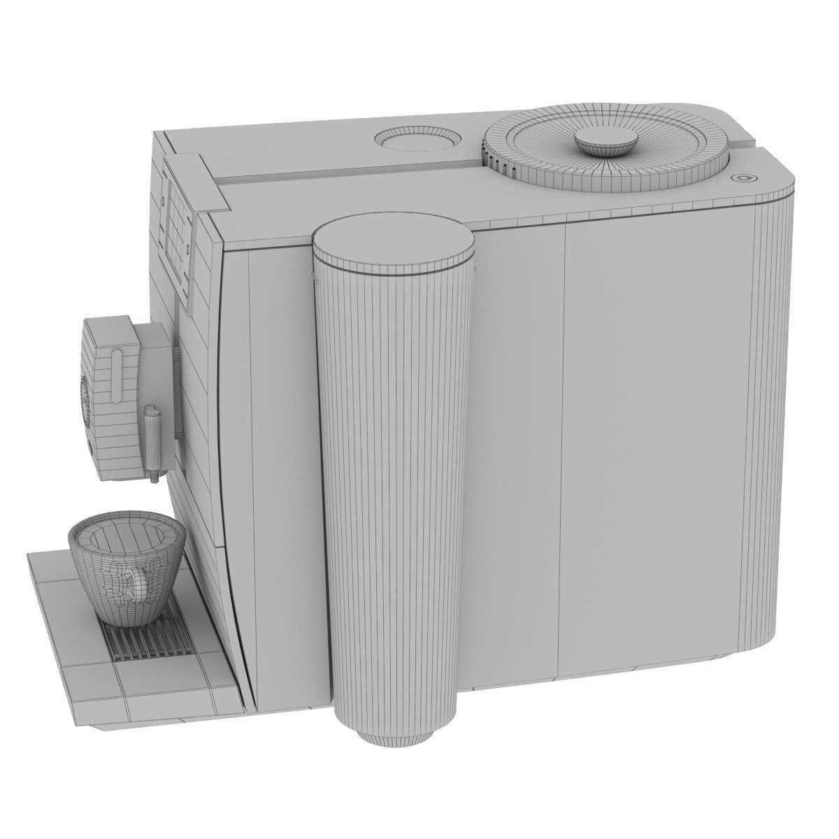 Jura ena 8 coffee machine 3D model_9