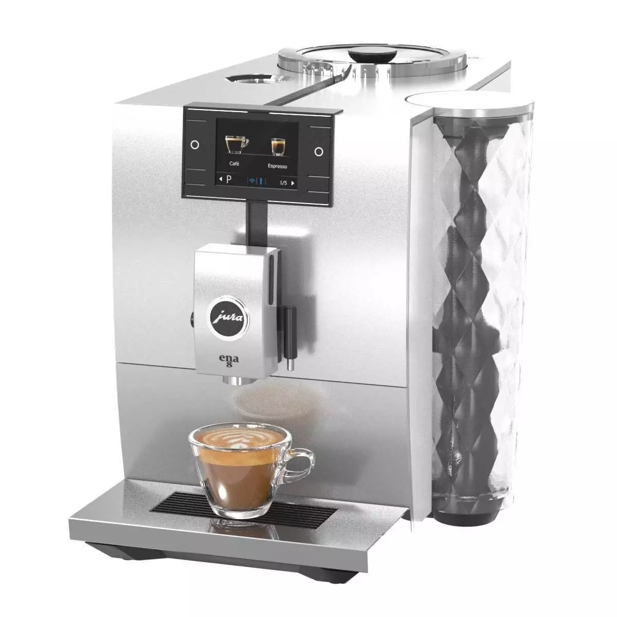 Jura ena 8 coffee machine 3D model_0