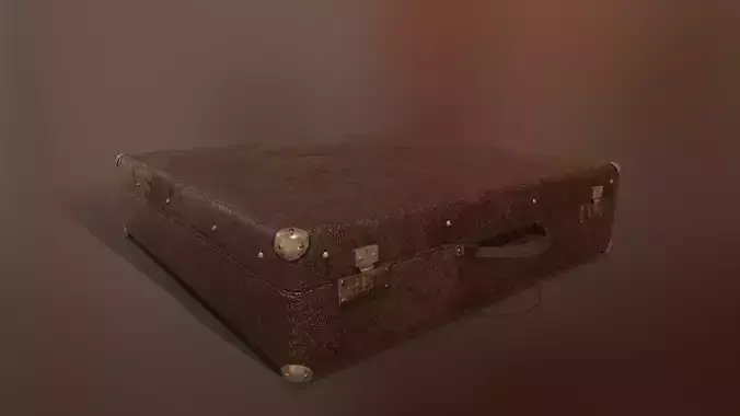 Briefcase vintage suitcase