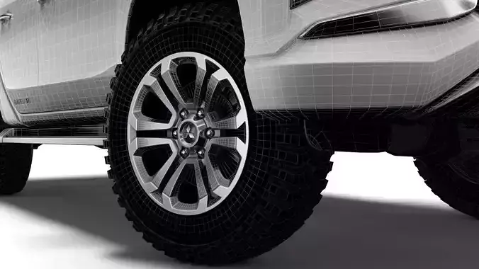 Mitsubishi L200 Barbarian X 2020 wheel