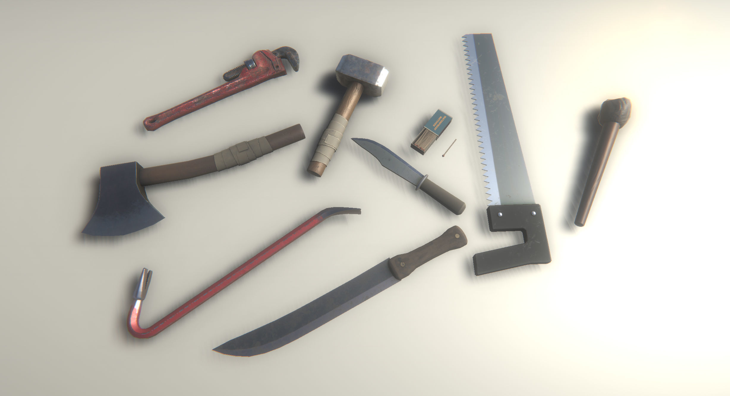Survivor Model Pack Low-poly 3D model_4