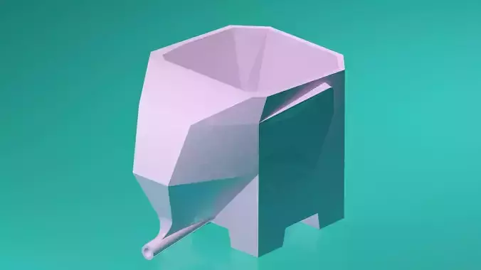 Elephant Drain Holder 3D printable