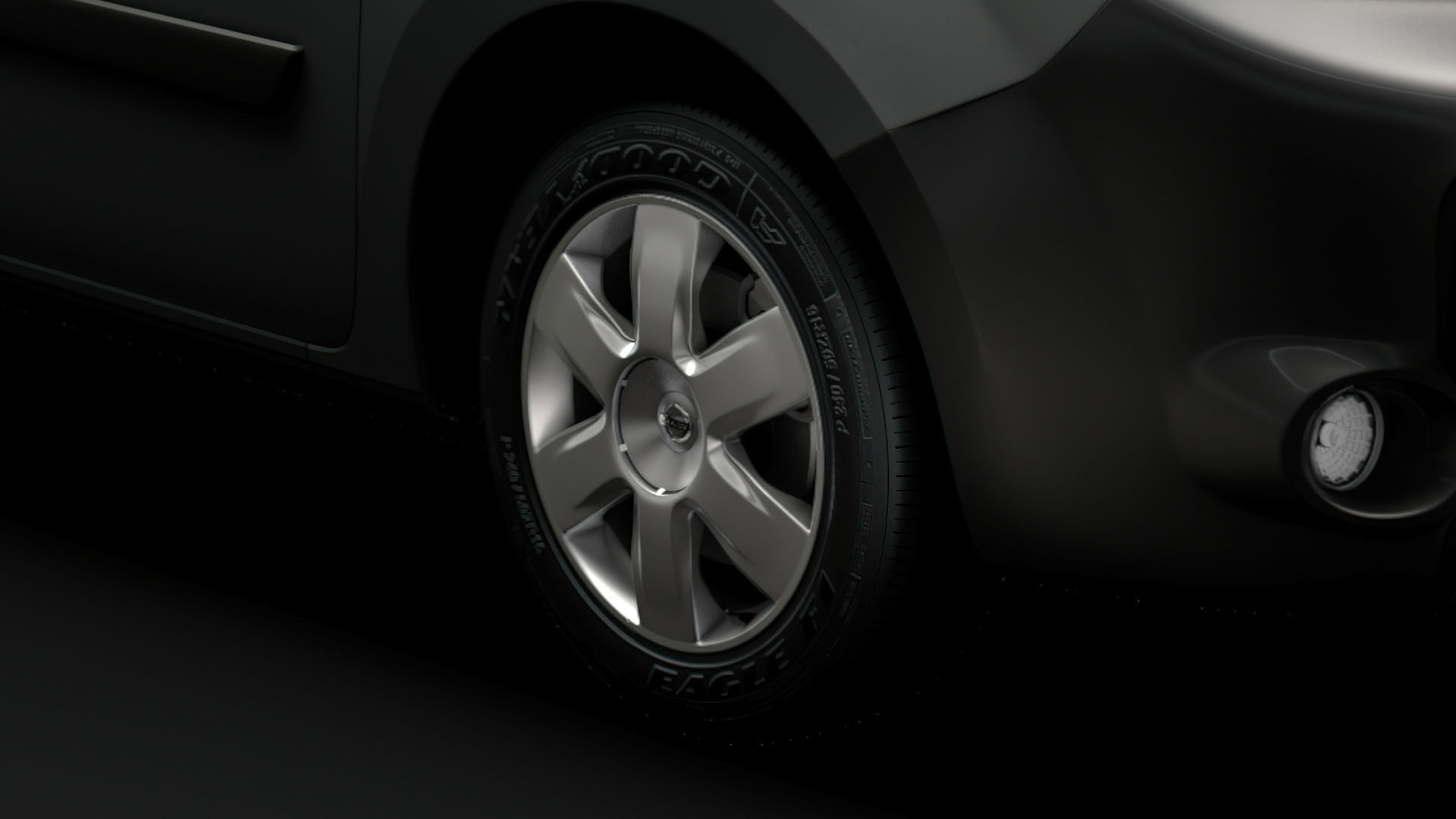 Nissan NV 250 Combi 2019 wheel 3D model_1